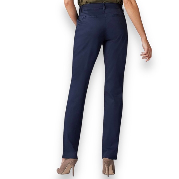 lee Women's Modern Series Curvy Fit Trouser Navy 14p - Picture 3 of 15